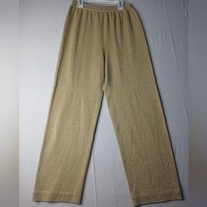 Vintage Knit Pull On Disco Pants Size S